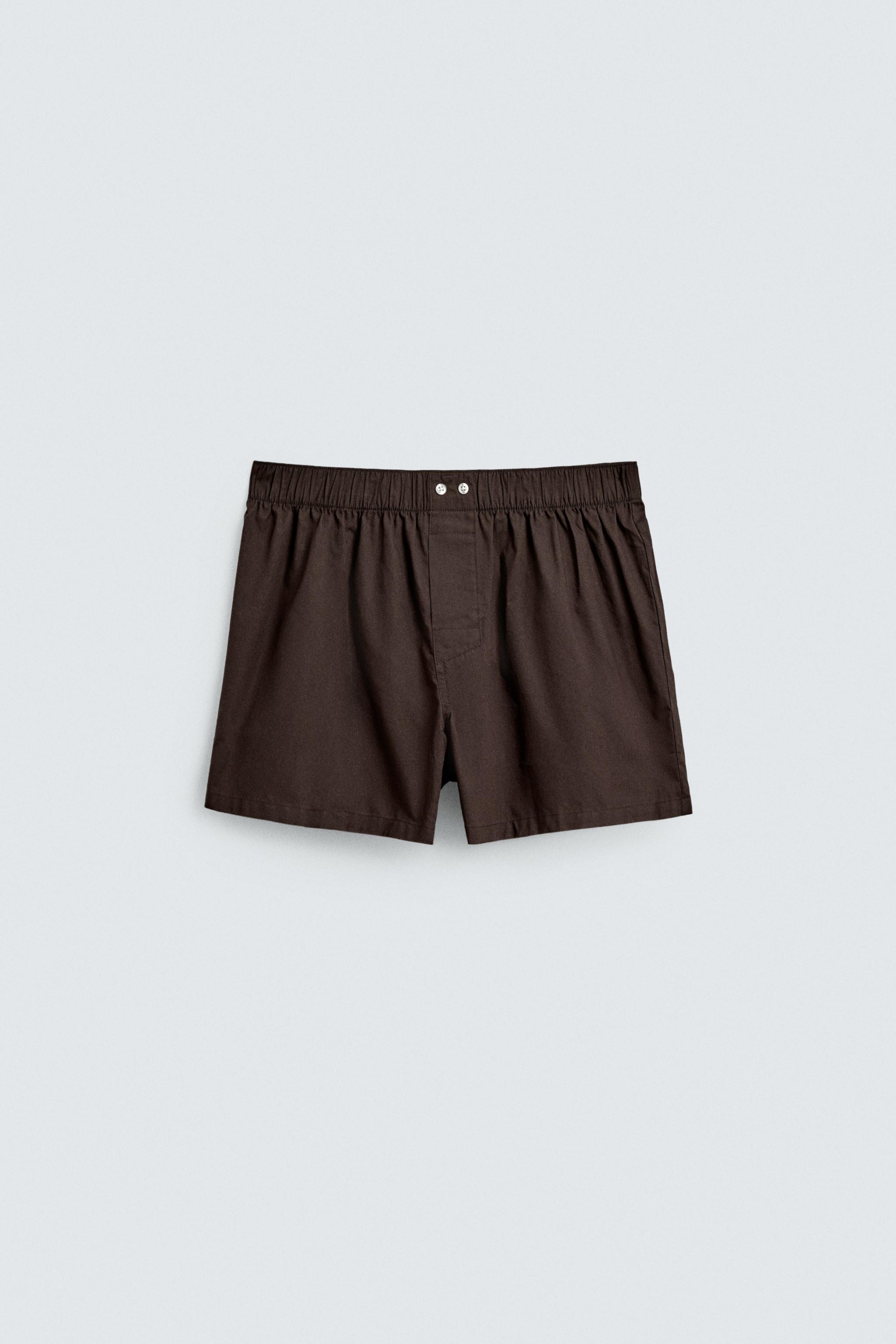 PACK DE 2 BOXERS EN POPELINE COMBINÉS